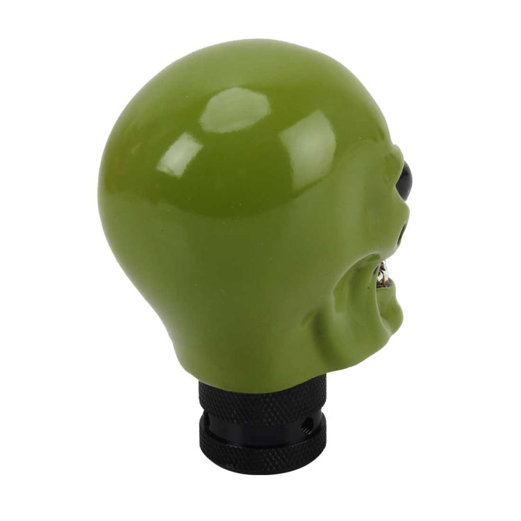 Alien Shaped Universal Vehicle Car Shifter Cover Manual Automatic Aluminum Gear Shift Knob, Skull Head Shape 11