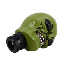 Load image into Gallery viewer, Alien Shaped Universal Vehicle Car Shifter Cover Manual Automatic Aluminum Gear Shift Knob, Skull Head Shape 11