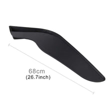 Load image into Gallery viewer, 2 PCS Universal Fit Car Front Bumper Spoiler Lip Splitter Diffuser SUV ABS Front Shovel, Length: 68cm, Length: 68cm