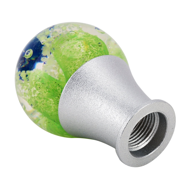 Crystal Ball Shaped Universal Vehicle Car Shifter Cover Manual Automatic Aluminum Gear Shift Knob, Crystal Ball Shaped Shifter Cover