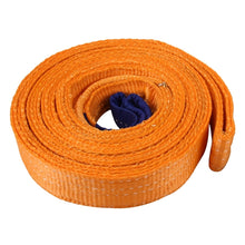 Load image into Gallery viewer, ZONGYUAN ZY-0223 Car 5m×5cm 8 Ton Towing 2 Ton Lifting Rope Straps High Strength Cable Cord Heavy Duty Recovery Securing Accessories for Cars Trucks(No Hook), 5m×5cm no hook