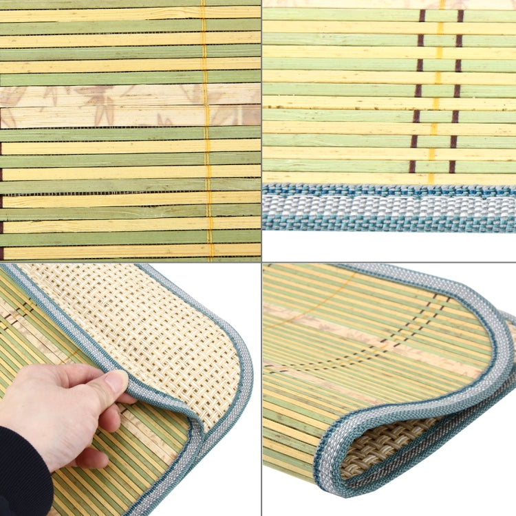 Car Auto Cooling Bamboo Seat Cushion Pad Mat for Family Office Car(Random Color Delivery), Bamboo Seat Cushion