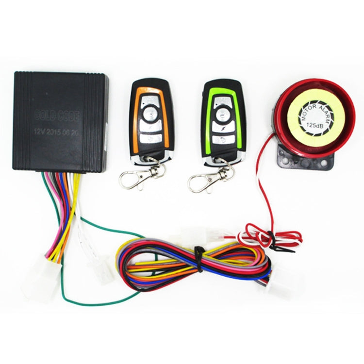Motorcycle Waterproof Security Alarm System with Two Remote Control, Security Alarm System