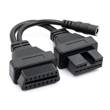 Load image into Gallery viewer, 12 Pin to 16 Pin OBDII Diagnostic Cable for Mitsubishi, For Mitsubishi