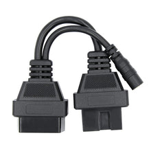 Load image into Gallery viewer, 12 Pin to 16 Pin OBDII Diagnostic Cable for Mitsubishi, For Mitsubishi