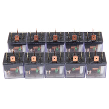 Load image into Gallery viewer, 10 PCS JD-1912 80 AMP 12V Waterproof Car Auto Four Plugs Relay with Warning Light, JD-1912