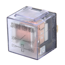 Load image into Gallery viewer, 10 PCS JD-1912 80 AMP 12V Waterproof Car Auto Four Plugs Relay with Warning Light, JD-1912