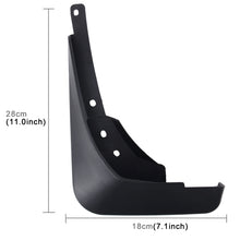 Load image into Gallery viewer, 4 PCS Car Auto Semi-Rigid PVC Splash Flaps Mudguards Fender Guard for Audi A4L 2016 Version, For 2016 A4L