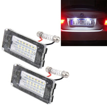 Load image into Gallery viewer, 2 PCS License Plate Light with 18  SMD-3528 Lamps for BMW MINI R56,2W 120LM,6000K, DC12V (White Light), For BMW MINI R56