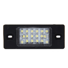 Load image into Gallery viewer, 2 PCS License Plate Light with 18  SMD-3528 Lamps for Volkswagen Touareg 2003-2010  ,Prosche  Cayenne 2002-2010,2W 120LM, DC12V (White Light), For Volkswagen ,Prosche