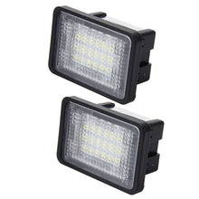 Load image into Gallery viewer, 2 PCS License Plate Light with 18  SMD-3528 Lamps for Mercedes-Benz GLK X204 ,2W 120LM, DC12V (White Light), For Benz GLK X204