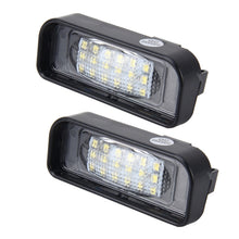 Load image into Gallery viewer, 2 PCS License Plate Light with 18  SMD-3528 Lamps with Canbus for Mercedes-Benz W220,2W 120LM,6000K, DC12V(White Light), For Benz W220