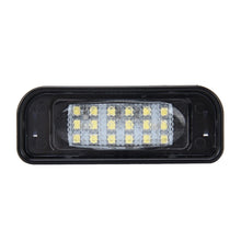 Load image into Gallery viewer, 2 PCS License Plate Light with 18  SMD-3528 Lamps with Canbus for Mercedes-Benz W220,2W 120LM,6000K, DC12V(White Light), For Benz W220