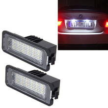 Load image into Gallery viewer, 2 PCS License Plate Light with 18  SMD-3528 Lamps for Volkswagen,2W 120LM,6000K, DC12V(White Light), For Volkswagen1