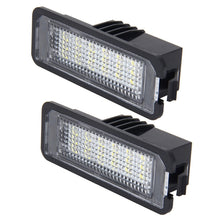 Load image into Gallery viewer, 2 PCS License Plate Light with 18  SMD-3528 Lamps for Volkswagen,2W 120LM,6000K, DC12V(White Light), For Volkswagen1