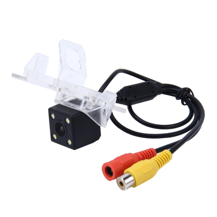 656x492 Effective Pixel NTSC 60HZ CMOS II Waterproof Car Rear View Backup Camera With 4 LED Lamps for Megane 2011 Version, For Megane 2011 Version