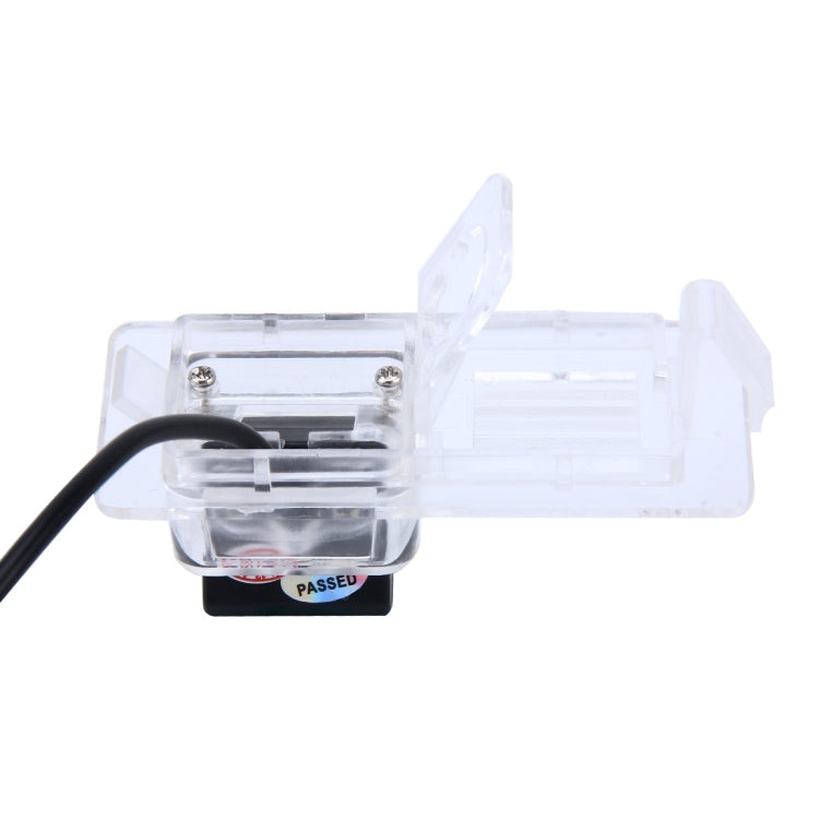 656x492 Effective Pixel NTSC 60HZ CMOS II Waterproof Car Rear View Backup Camera With 4 LED Lamps for Megane 2011 Version, For Megane 2011 Version