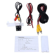 Load image into Gallery viewer, 656x492 Effective Pixel NTSC 60HZ CMOS II Waterproof Car Rear View Backup Camera With 4 LED Lamps for Megane 2011 Version, For Megane 2011 Version
