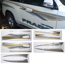 Load image into Gallery viewer, 5 PCS SUV Body Decorative Strip Brand Car Streamline Shining Sticker for Toyota Prado 2010 Version, For 2010 Version Prado