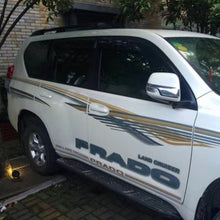 Load image into Gallery viewer, 5 PCS SUV Body Decorative Strip Brand Car Streamline Shining Sticker for Toyota Prado 2010 Version, For 2010 Version Prado