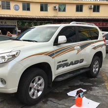 Load image into Gallery viewer, 5 PCS SUV Body Decorative Strip Brand Car Streamline Shining Sticker for Toyota Prado4000 2011 Version, For 2011 Version Prado 4000