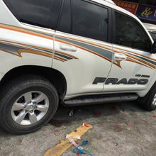Load image into Gallery viewer, 5 PCS SUV Body Decorative Strip Brand Car Streamline Shining Sticker for Toyota Prado4000 2011 Version, For 2011 Version Prado 4000