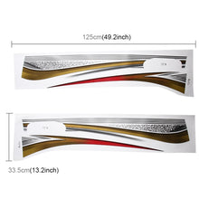 Load image into Gallery viewer, 4 PCS SUV Body Decorative Strip Brand Car Streamline Shining Sticker for Toyota Prado 2016 Version, For 2016 Version Prado
