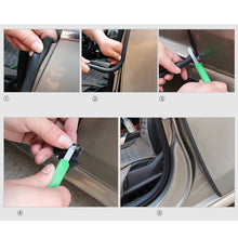 Load image into Gallery viewer, 80cm B Shape Car Decorative Strip Rubber Chrome Decoration Strip Door Seal Window Seal, 80cm B Shape