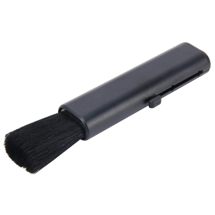 Car Portable Scalable Nylon Cleaning Brush with ABS Handle, 1PCS+Silver, 1PCS+Black