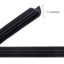 Load image into Gallery viewer, 1.5m Car Instrument Desk Decorative Strip Rubber Chrome Decoration Strip  Seal, 1.5m