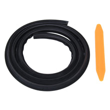 Load image into Gallery viewer, 1.5m Car Instrument Desk Decorative Strip Rubber Chrome Decoration Strip  Seal, 1.5m