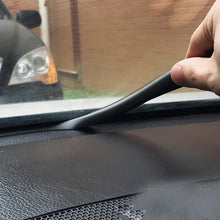 Load image into Gallery viewer, 1.5m Car Instrument Desk Decorative Strip Rubber Chrome Decoration Strip  Seal, 1.5m