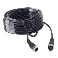 Load image into Gallery viewer, 15m M12 4P Aviation Connector Video Audio Extend Cable for CCTV Camera DVR, 15m