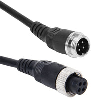 Load image into Gallery viewer, 15m M12 4P Aviation Connector Video Audio Extend Cable for CCTV Camera DVR, 15m