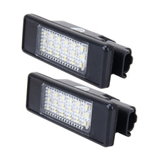 Load image into Gallery viewer, 2 PCS License Plate Light with 24 SMD-3528 Lamps for Peugeot Citroen (White Light), For Peugeot Citroen