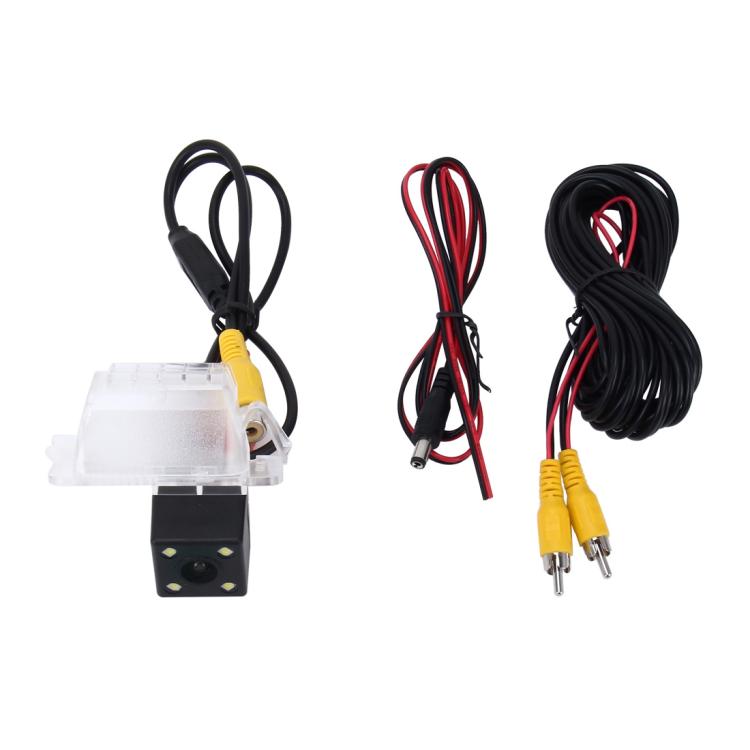 656×492 Effective Pixel NTSC 60HZ CMOS II Waterproof Car Rear View Backup Camera With 4 LED Lamps for Ford Mondeo 2010-2012 Version / Focus Hatchback 2010-2014 Version, For Ford Mondeo 2010-2012 Version
