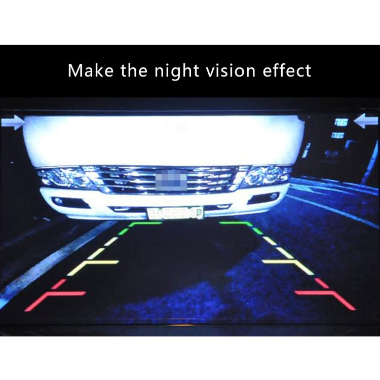 656x492 Effective Pixel NTSC 60HZ CMOS II Waterproof Car Rear View Backup Camera With 4 LED Lamps for Chevrolet Cruze 2013 Version, For Chevrolet Cruze 2013 Version