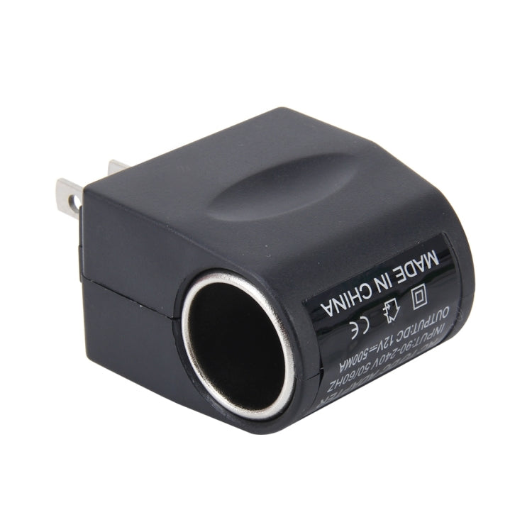 6W Vehicle Power Inverters 220V AC/DC to 12V DC with Car Cigarette Lighter Socket Adapter Converter Vehicle Amplifier Power Output: DC 12V 500mA(US Plug), 12V 500mA(US Plug)