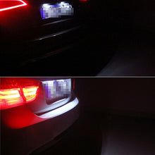 Load image into Gallery viewer, 2 PCS 2W 100 LM 6500K Car License Plate Light with 2 SMD-5630 Lamps, DC 12V, 2W 100 LM 6500K