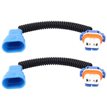 Load image into Gallery viewer, 2 PCS 9005 Car HID Xenon Headlight Male to Female Conversion Cable with Ceramic Adapter Socket, 9005