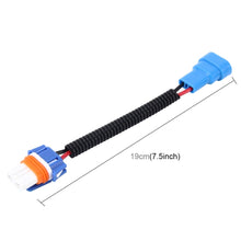 Load image into Gallery viewer, 2 PCS 9005 Car HID Xenon Headlight Male to Female Conversion Cable with Ceramic Adapter Socket, 9005