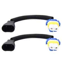 Load image into Gallery viewer, 2 PCS 9006 Car HID Xenon Headlight Male to Female Conversion Cable with Ceramic Adapter Socket, 9006