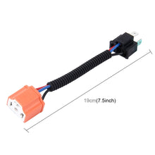 Load image into Gallery viewer, 2 PCS H4 Car HID Xenon Headlight Male to Female Conversion Cable with Ceramic Adapter Socket, H4