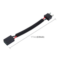 Load image into Gallery viewer, 2 PCS H7 Car HID Xenon Headlight Male to Female Conversion Cable, H7