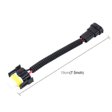 Load image into Gallery viewer, 2 PCS H11 Car HID Xenon Headlight Male to Female Conversion Cable with Ceramic Adapter Socket, H11