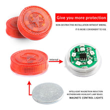 Load image into Gallery viewer, 2 PCS Car Door Magnetic Warning Strobe Light Lamp, Caution Light