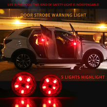Load image into Gallery viewer, 2 PCS Car Door Magnetic Warning Strobe Light Lamp, Caution Light