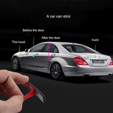 Load image into Gallery viewer, 4m B Shape Car Decorative Strip Rubber Chrome Decoration Strip Door Seal Window Seal, 4m B Shape