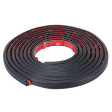Load image into Gallery viewer, 4m B Shape Car Decorative Strip Rubber Chrome Decoration Strip Door Seal Window Seal, 4m B Shape