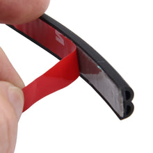 Load image into Gallery viewer, 4m B Shape Car Decorative Strip Rubber Chrome Decoration Strip Door Seal Window Seal, 4m B Shape